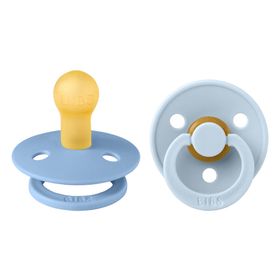 BIBS Sauger Duo hellblau/blau Baby ab 2 Monaten