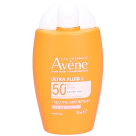 Avène Sonnenschutz Ultra Fluid Radiance SPF50+ | Sehr hoher Schutz | Strahlend schön