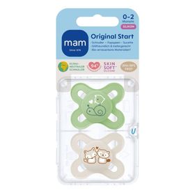 MAM Original Start Fopspeen Silikon Unisex 0-2