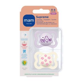 MAM Supreme Tétine Silicone 0-6 mois