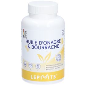 Lepivits Huile d’Onagre & Bourrache GLA 10 % et 20 %