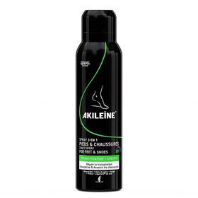 AKILEÏNE Spray 3 en 1 Pieds & Chaussures