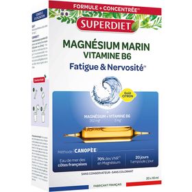 Superdiet Marinemagnesium + Vitamin B6  Ampullen