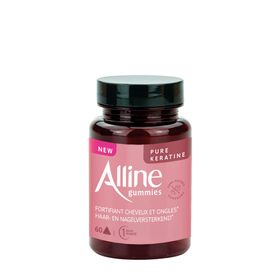 Alline Gummies Pure Kératine - Croissance capillaire et ongles