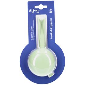 Difrax Schnullerbox Silikon Pistazie