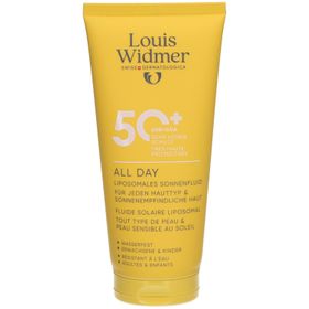 Louis Widmer® All Day liposomales Sonnenfluid für jeden Hauttyp