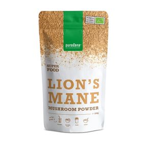 Purasana Vegan Lion's Mane Pulver BIO 100 g