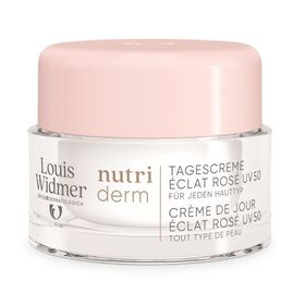 Louis Widmer Nutriderm Crème de Jour Éclat Rosé UV50 Sans Parfum