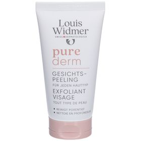 Louis Widmer Purederm Gesichtspeeling ohne Parfum