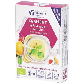 Yalacta Fermente für Wasser- und Fruchtkefir