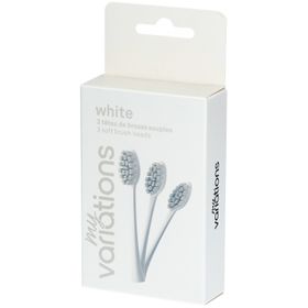 MyVariations 3er-Pack Bürstenköpfe - Ivory-White