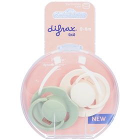 Difrax Dynamic Fopspeen 0-6M Prime Coco/Pistachio