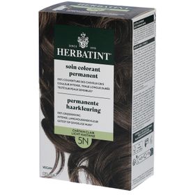 Herbatint Pflege Permanente Coloration 5N Hellkastanie