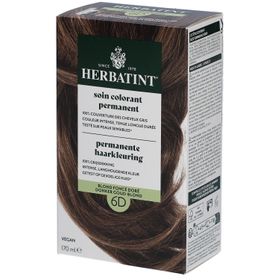 Herbatint Permanente Farbpflege 6D Goldblond Dunkelblond