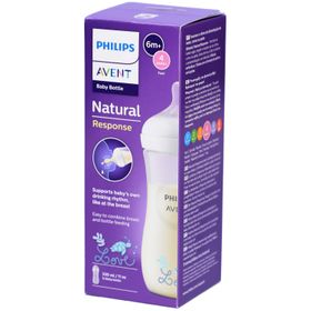 Philips Avent Natural Response Babyflasche Weiß ab 3 Monaten