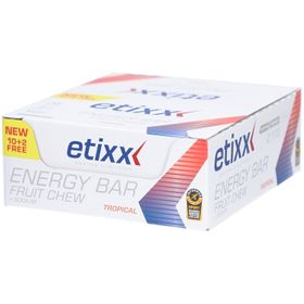 Etixx Energie Riegel Frucht Kaugummi Tropisch