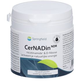 Springfield CerNADin (NDR) Nicotinamid & D-Ribose