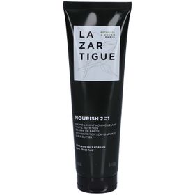 Lazartigue Nourish 2en1 Baume Lavant Non Moussant Haute Nutrition | Beurre de Karité
