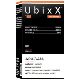 ixX Pharma UbixX 100 CoQ10 100 mg haut dosage | Coenzyme Q10 | énergie cellulaire & antioxydant