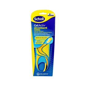 Scholl Gel Activ® Décontracté Semelles Intérieures S (35,5-40,5)