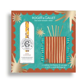 Roger & Gallet Cadeauset Eau Parfumee Bienfaisante Bois d’Orange+ diffuser