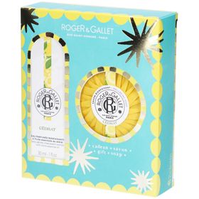 Roger & Gallet Cadeauset Eau Parfumee Bienfaisante Cedrat+ Seife Promo