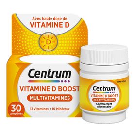 Centrum Vitamin D Boost Multivitamines 1200 I.E.| Énergie, Immunité, Muscles