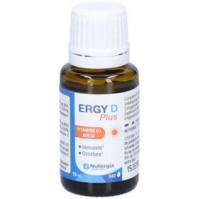 Nutergia Ergy D Plus Vitamin D3 800 IE Tropfen