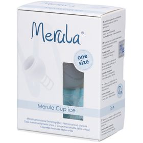 Merula Menstruationstasse Eisweiß