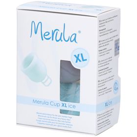 Merula Menstruationstasse Eisweiß XL