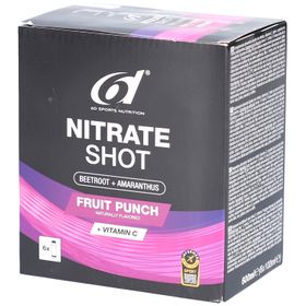 6d Sport Nutrition Nitrat Shot Fruchtpunsch + Vitamin C Rote Beete und Amaranth