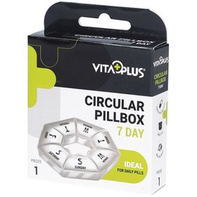 Vitaplus Pillendose Rund 7 Tage