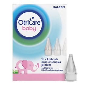 OtriCare Baby Embouts Nasaux Souples Jetables pour OtriCare Baby Aspirator