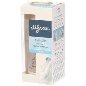 Difrax Anti-Kolik-Flasche S, Natural Ivory – 170 ml