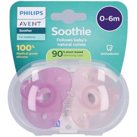 Philips Avent Ultra Air Sucette +0m Soothie Mädchen
