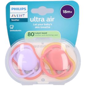 Philips Avent Ultra Air Sucette +18m Luft lila/fuchsia