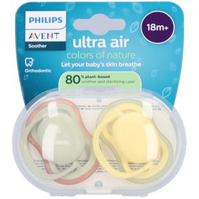 Philips Avent Ultra Air Beruhigungssauger +18m Air Minze/Elfenbein