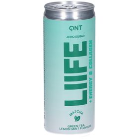 QNT Liife Energy & Collagen Matcha Grüner Tee Zitrone-Minze
