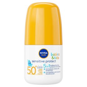 NIVEA SUN kids sensitive SPF 50+ Roll-On sans parfum