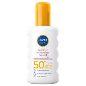 NIVEA Sun Sensitive Immediate Protect Spray Solaire SPF50+