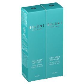 BELENE Collagen Anti-Aging Nachtcreme mit Kollagenschutz + 1 Gratis