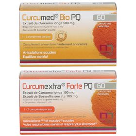 CurcumExtra® Forte PQ + Curcumed® Bio PQ