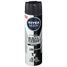 NIVEA MEN Black & White Invisible Original Déodorant Spray 48h