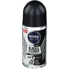 NIVEA MEN Black & White Invisible Original Déodorant Roll-On 48h