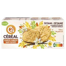 Céréal Biscuits Sésame saveur Vanille