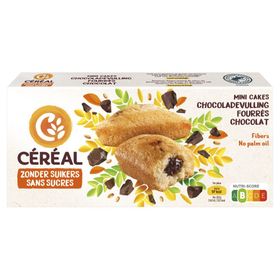 Céréal Mini Cakes Fourrés Chocolat