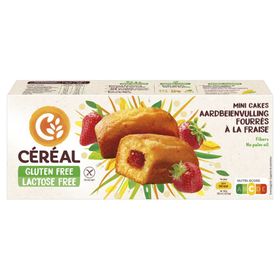 Céréal Mini Cakes Fourrés à la Fraise