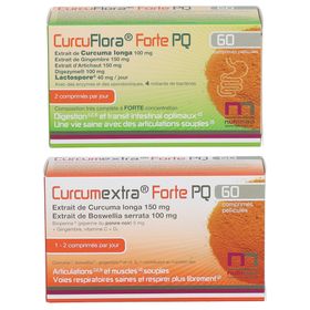 CurcuFlora® Forte PQ + CurcumExtra® Forte PQ