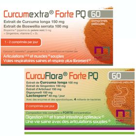 CURCUFLORA® Forte PQ + CURCUMEXTRA® Forte PQ