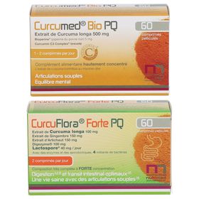 CurcuFlora® Forte PQ + Curcumed® Bio PQ